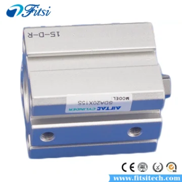 AirTAC SDA Type SDA12X5 SDA12X10 SDA12X15 SDA12X20 SDA12X25 Standard Thin Slim Compact Compressed Pneumatic Air Cylinder